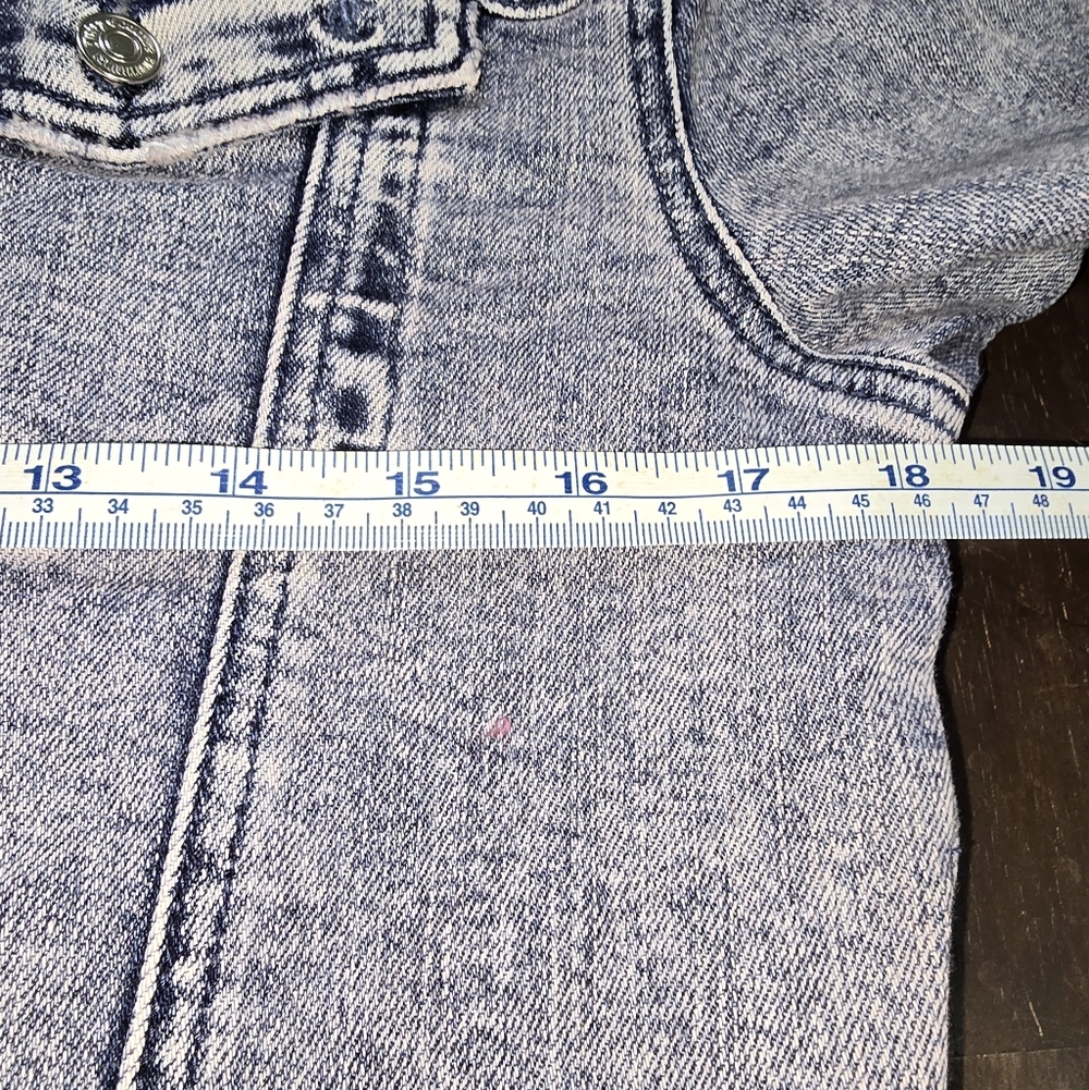 Juicy Couture Kids Denim Jacket in Blue - Picture 9 of 9